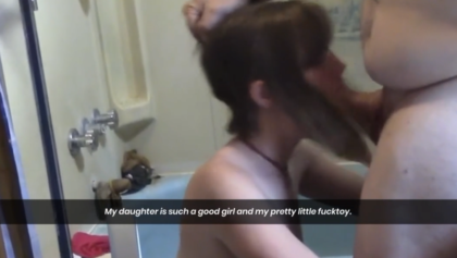 daughtar and dad blowjob